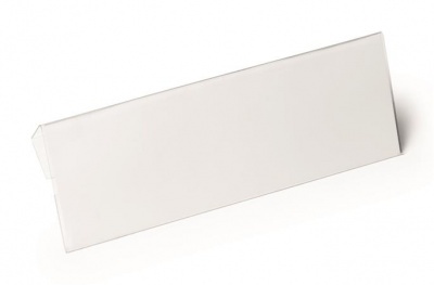 Logistické vrecko,  skladacie, 1/2 A5, hotizontálne, DURABLE "HARD COVER", priehľadné