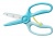 Nožnice, detské, tréningov, FISKARS, tyrkysové
