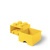Úložný box, zásuvkový, LEGO "Brick", žltý