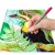Sada štetcových popisovačov, STAEDTLER "Pigment brush 371", 36 rôznych farieb